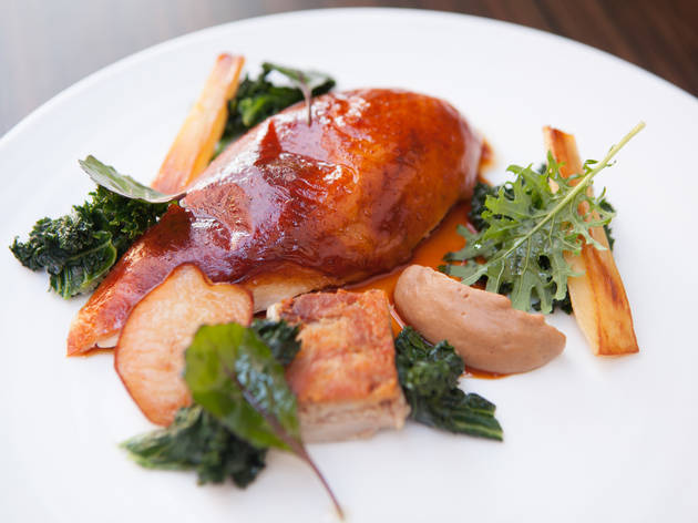 Roasted chicken at Boka Roasted chicken at Boka
