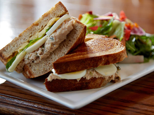 Tuna melt at Owen & Engine Tuna melt at Owen & Engine