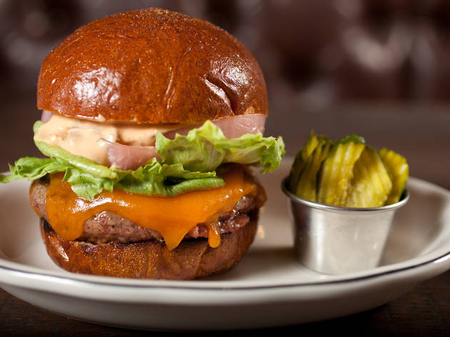 SideDoor cheeseburger at SideDoor SideDoor cheeseburger at SideDoor