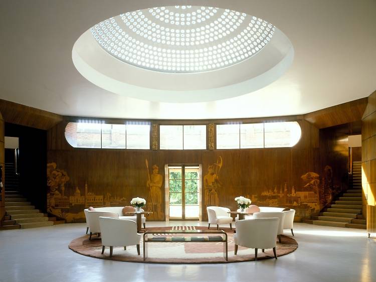 Eltham Palace's entrance Hall