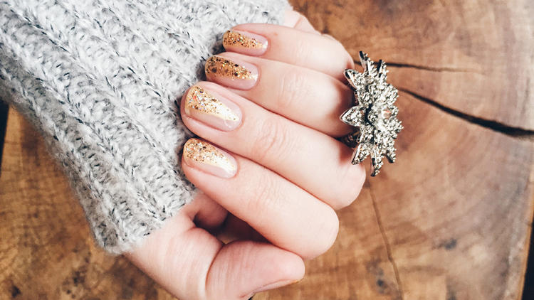 New Year’s Eve manicure at Paintbox