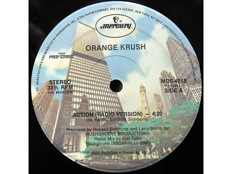 “Action” by Orange Krush feat. Alyson Williams (1982) 