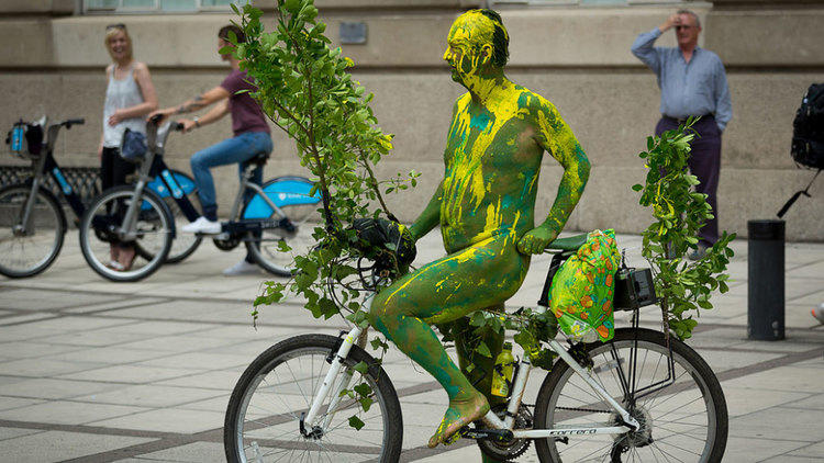 June: Naked Bike Ride