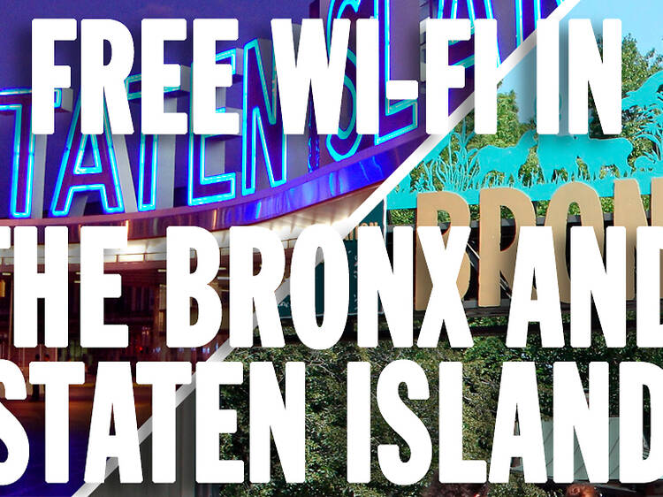 Free Wi-Fi in the Bronx and Staten Island
