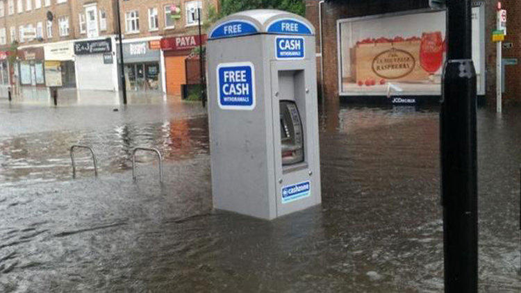 July: Hillingdon flood