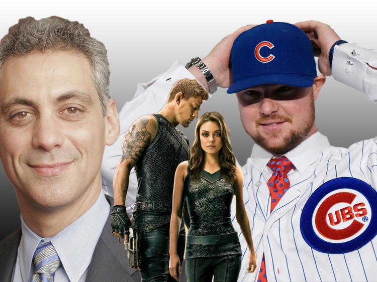 Rahm's reelection campaign, Jupiter Ascending and Jon Lester add to one epic year for Chicago in 2015.