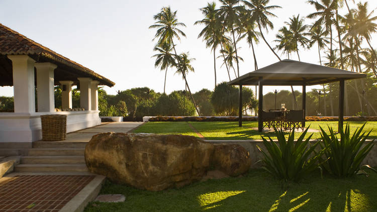 The Villa Bentota is a boutique hotel in Bentota