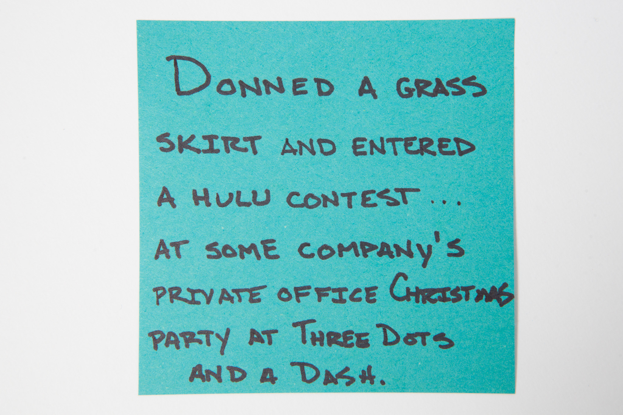 Sticky Notes Confess Sticky-note confessions: Silly drunk stories