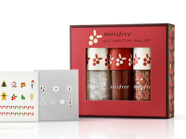 Innisfree Christmas nail set Innisfree Christmas nail set