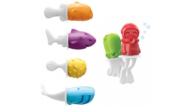 Zoku fish pop moulds