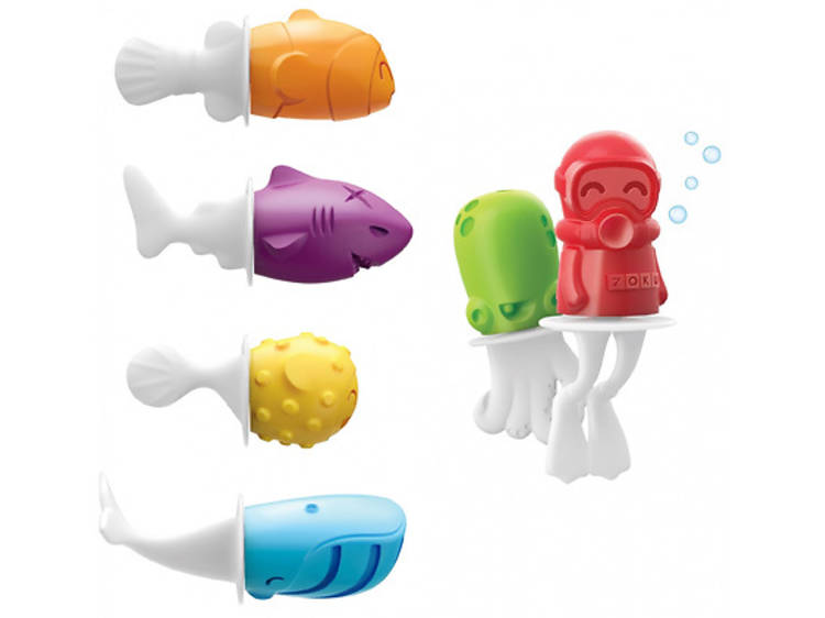 Zoku fish pop moulds