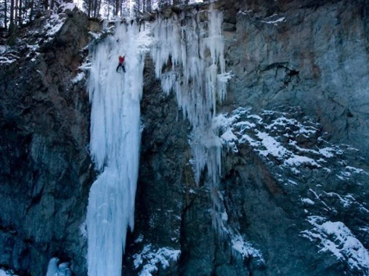 Ice-climbing