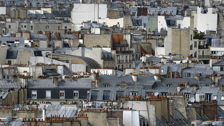 Michael Wolf, 'Blind Walls. Paris Roof Tops', 2014 / Courtesy de Michael Wolf et la galerie Particulière, Paris
