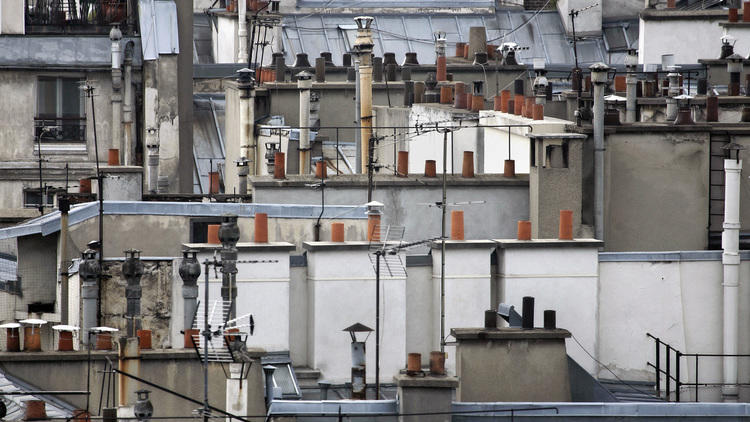 Michael Wolf, 'Blind Walls. Paris Roof Tops', 2014 / Courtesy de Michael Wolf et la galerie Particulière, Paris