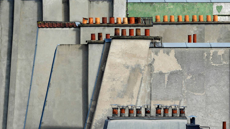 Michael Wolf, 'Blind Walls. Paris Roof Tops', 2014 / Courtesy de Michael Wolf et la galerie Particulière, Paris