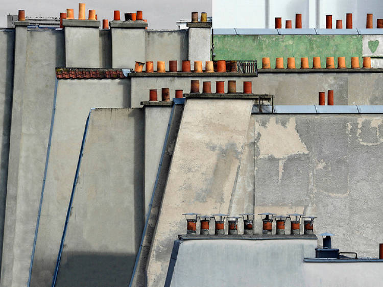 Michael Wolf, 'Blind Walls. Paris Roof Tops', 2014 / Courtesy de Michael Wolf et la galerie Particulière, Paris