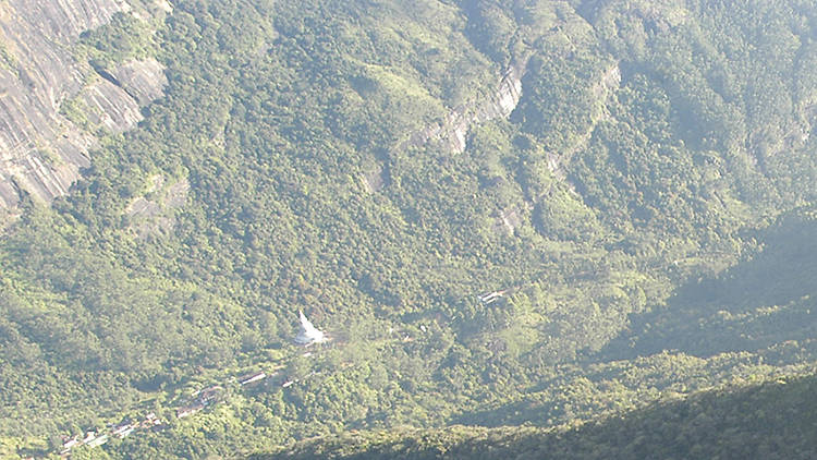 Adam's Peak is a popular pilgrim site in Sri Lanka