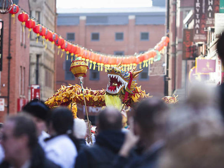 Dragon Parade and Fireworks