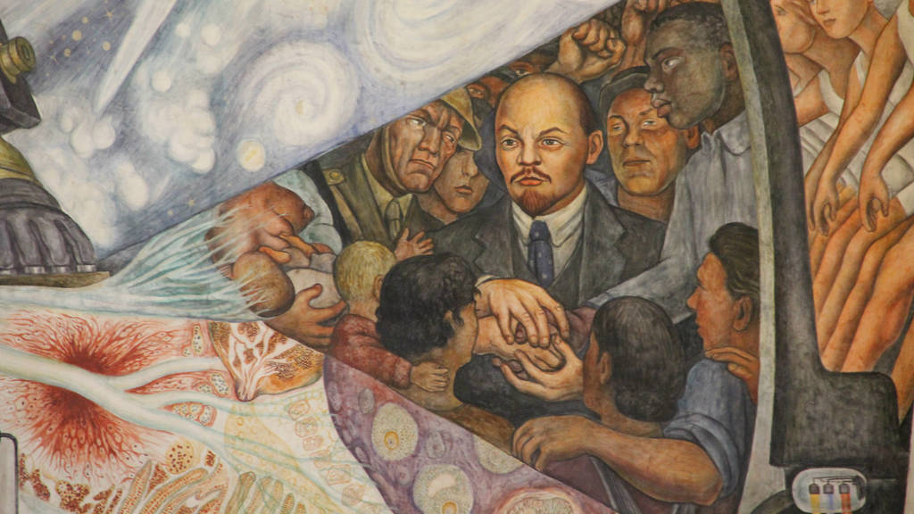 El hombre controlador del universo de Diego Rivera