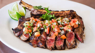 Late-night shots and empanadas at Escala Late-night shots and empanadas at Escala