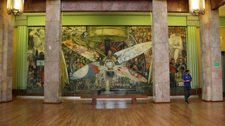 El hombre controlador del universo de Diego Rivera