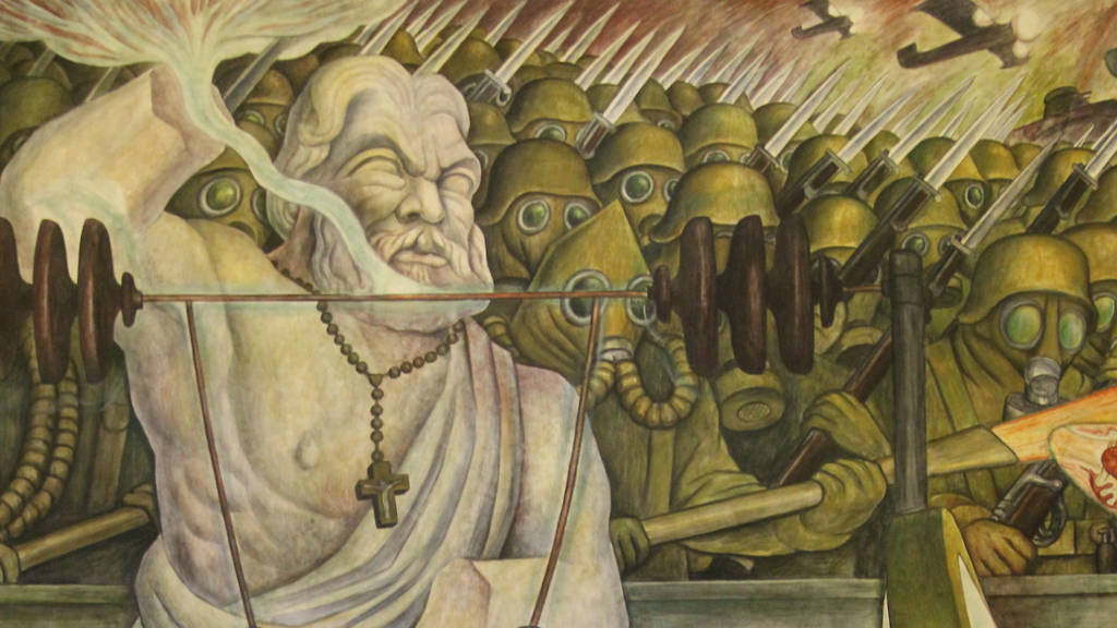 El hombre controlador del universo de Diego Rivera