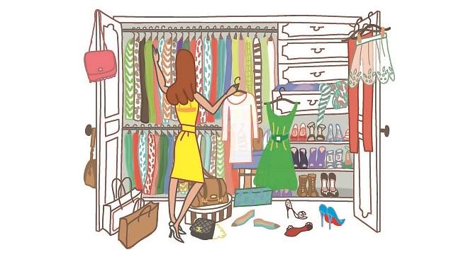 How to clean out your closet