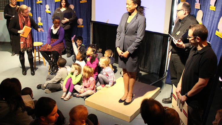 Chicago children's museum's What does it mean Mr King play.