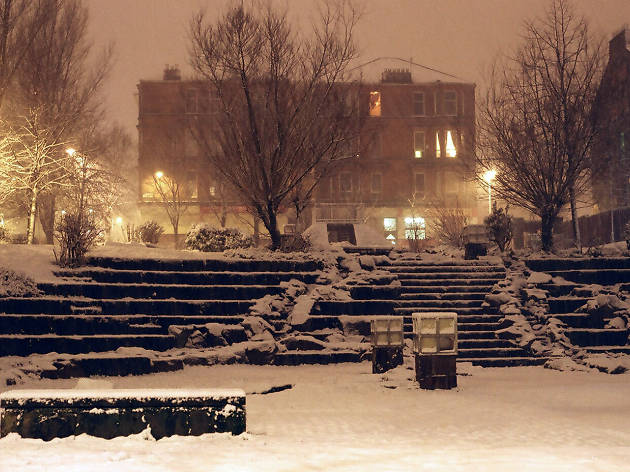 A Park in Garnethill A Park in Garnethill