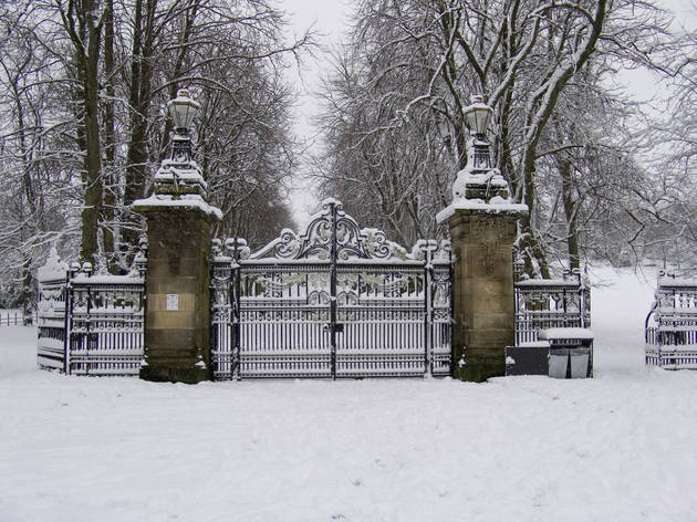 Queen's Park gates Queen's Park gates