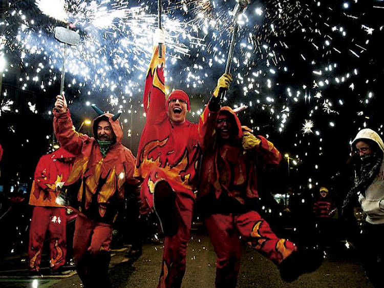 Colla dels Diables i La Porca de Sant Antoni