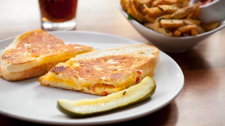 Grilled cheese at City Tavern