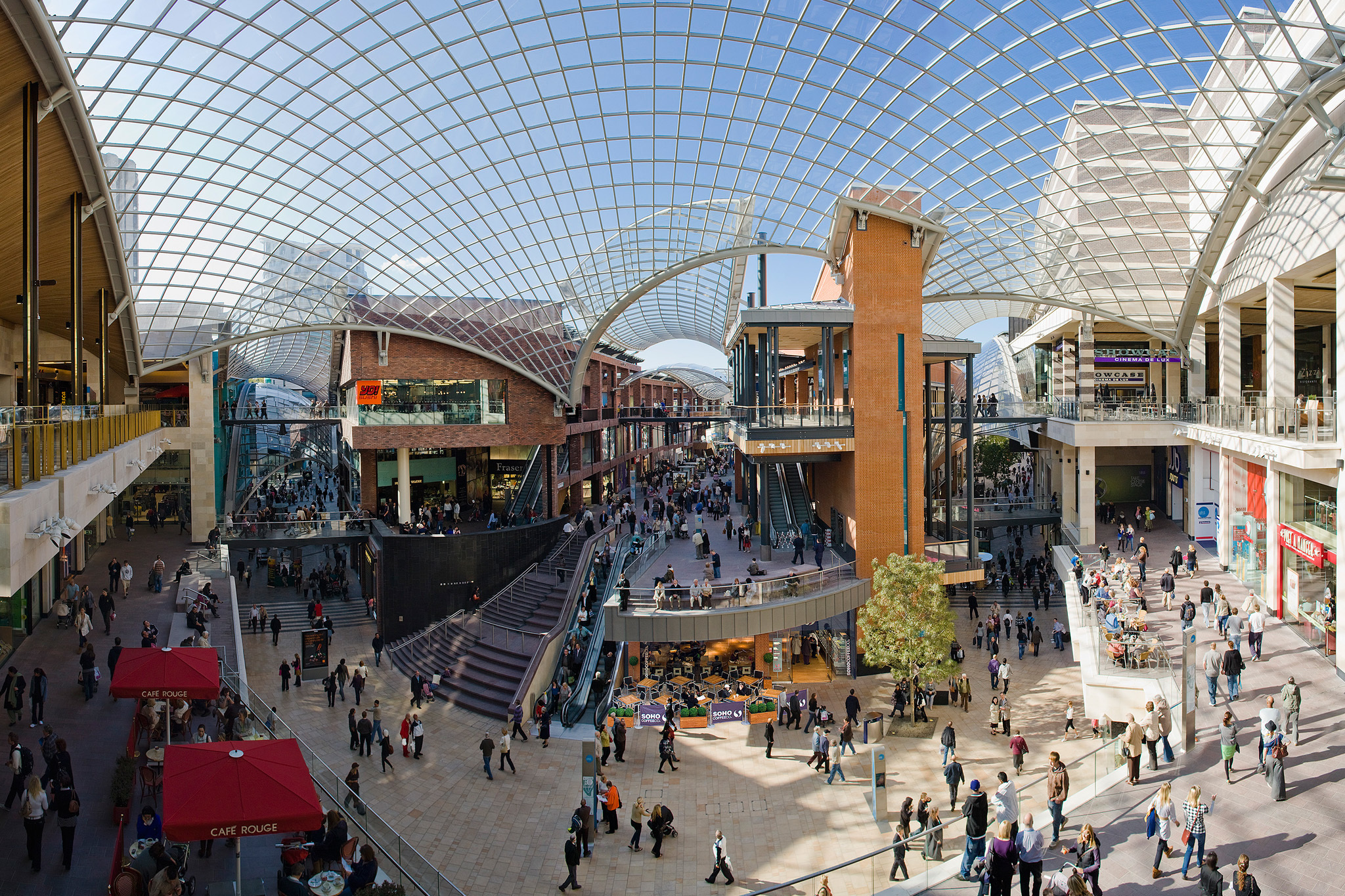 Cabot Circus Attractions in City Centre Bristol