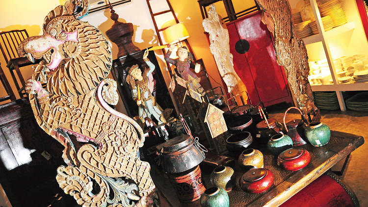 Gandhara is an antique and craft store in Colombo