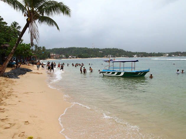 Unawatuna Beach A beach known for its scenic beauty