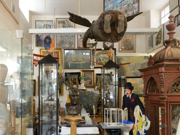 The Studio of Hanne Darboven in Hamburg Harburg, Germany