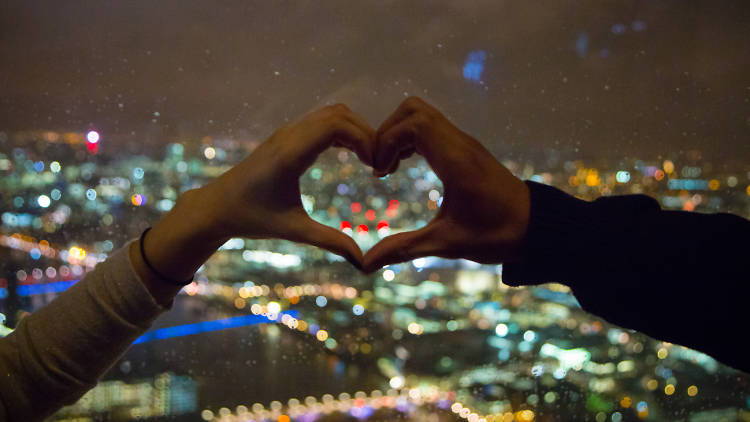 Valentine's Day at The View from The Shard