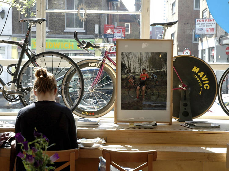 London's best cycle cafés