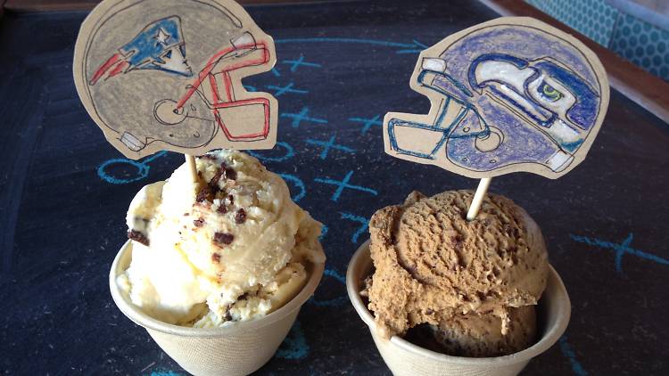 Patriot Pie and Caffeine High at Ample Hills Creamery