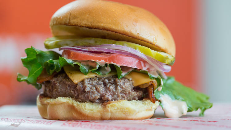 Prez Obama Burger at Good Stuff Eatery