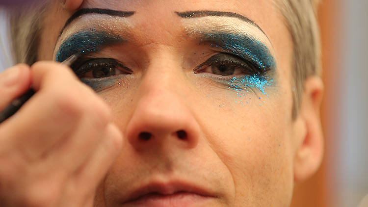 John Cameron Mitchell's makeover into Hedwig