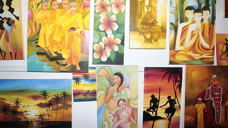 Sun Seen Art Gallery is an art gallery in Hikkaduwa