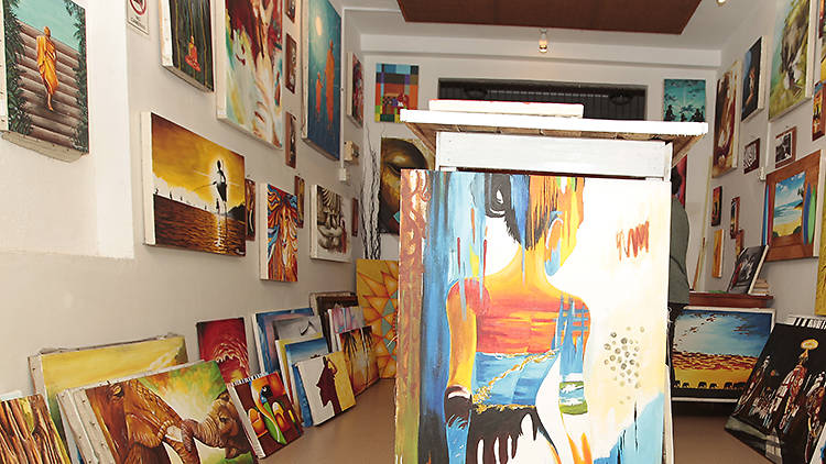 Surf Art and Gallery is an art gallery in Hikkaduwa