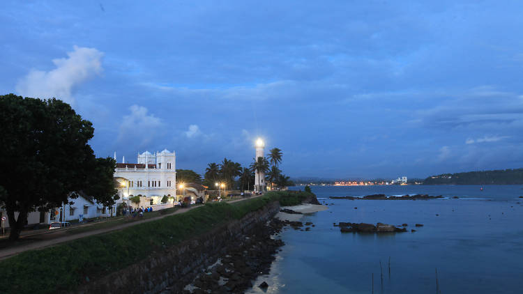 Galle Fort is a heritage site in Sri Lanka