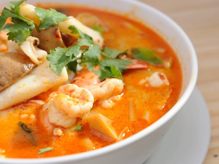 Sopa de pescado (Lo de Flor)