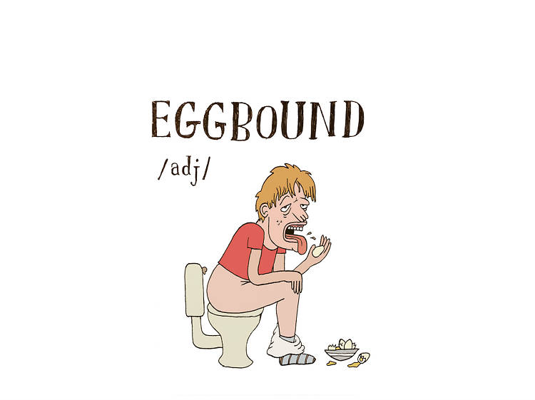 E is for Eggbound
