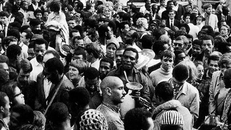 The first ever Notting Hill Carnival, 1968