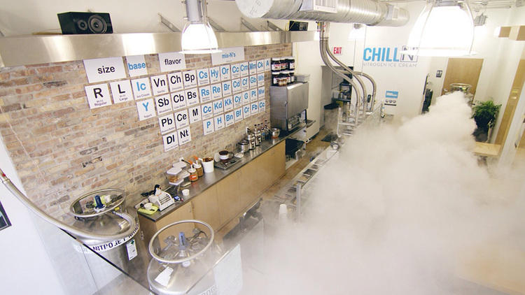 Chill-N Nitrogen Ice Cream