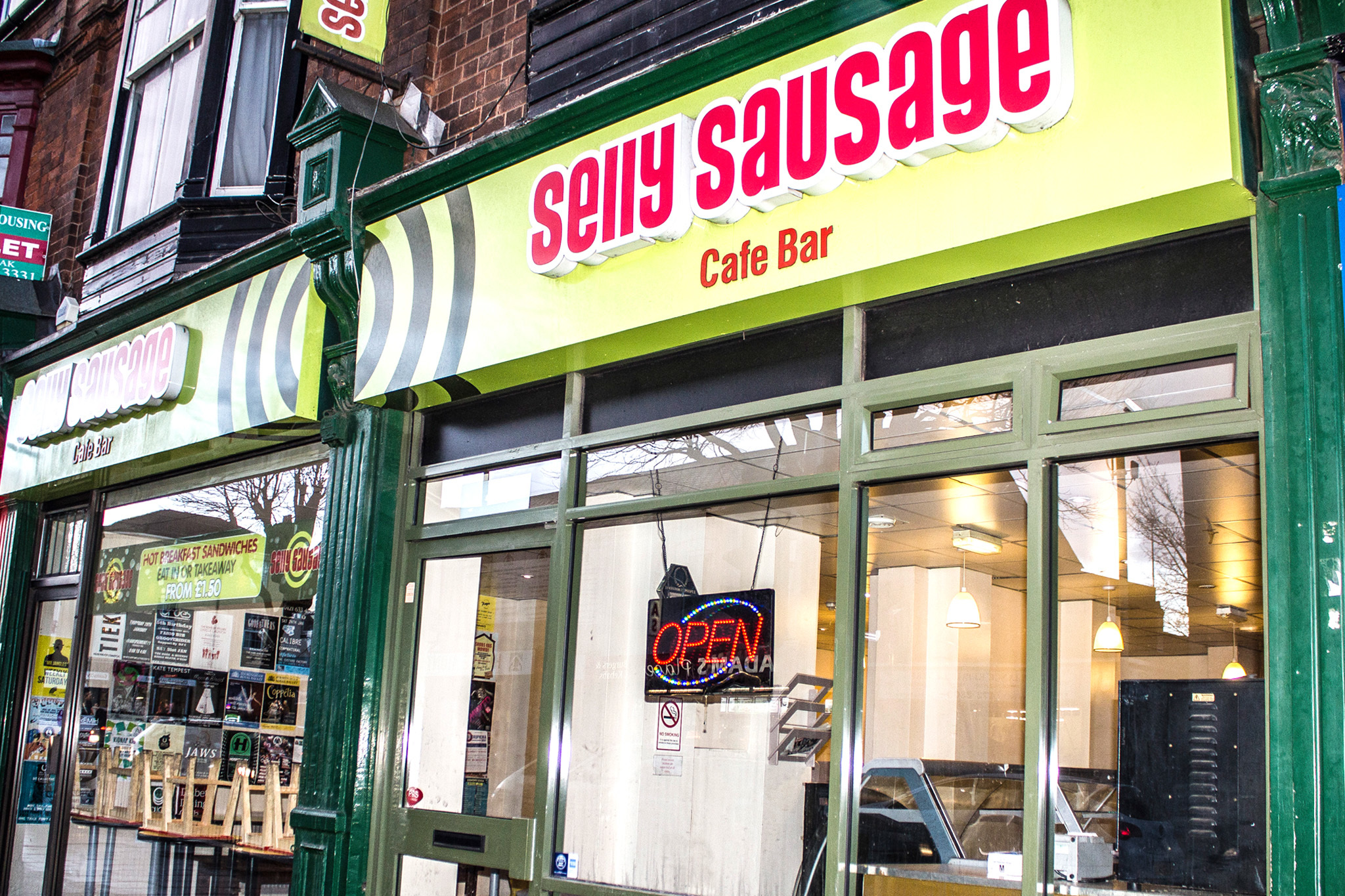 Selly Sausage Restaurants in Birmingham