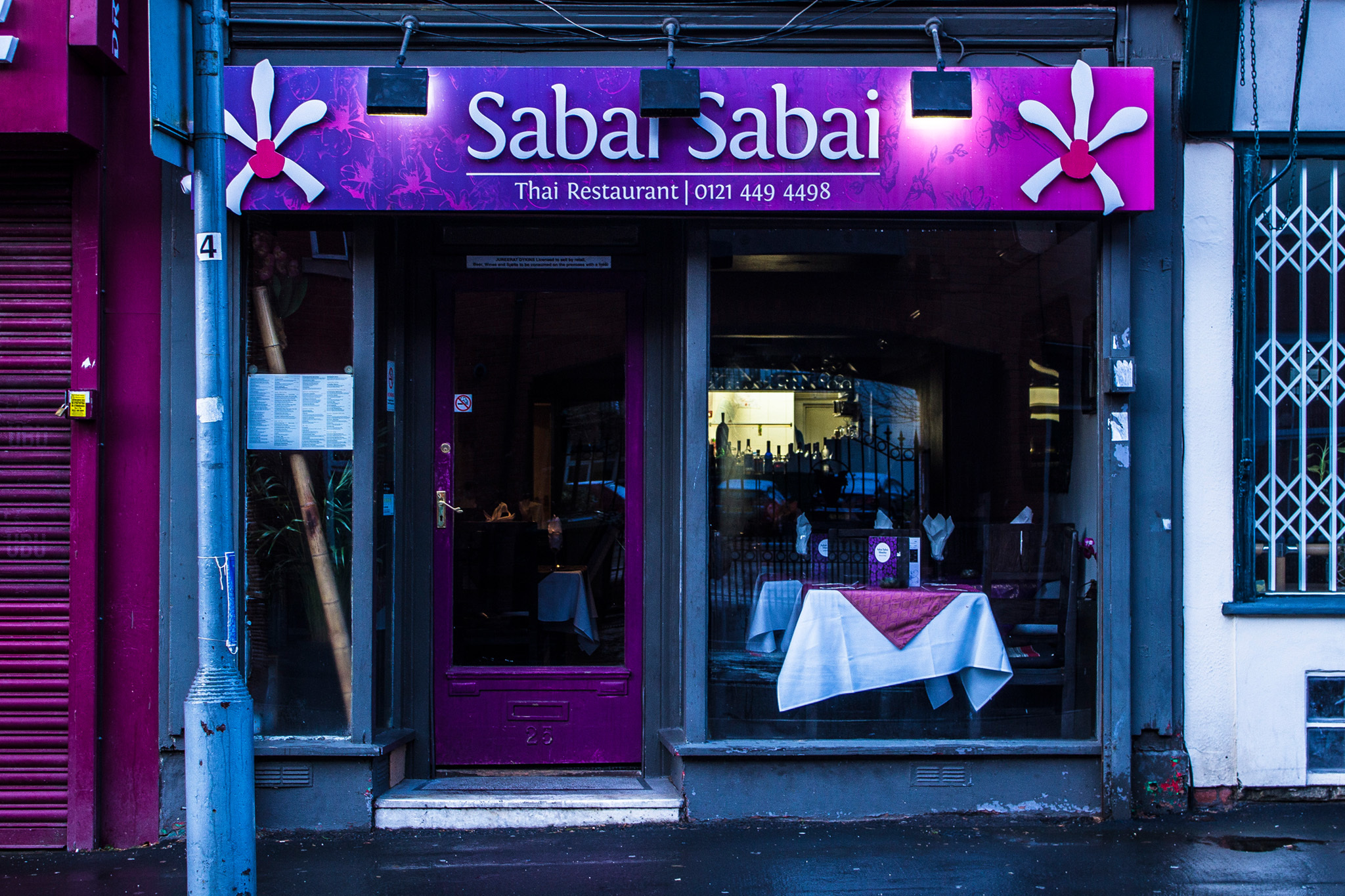 Sabai Sabai | Restaurants in Birmingham